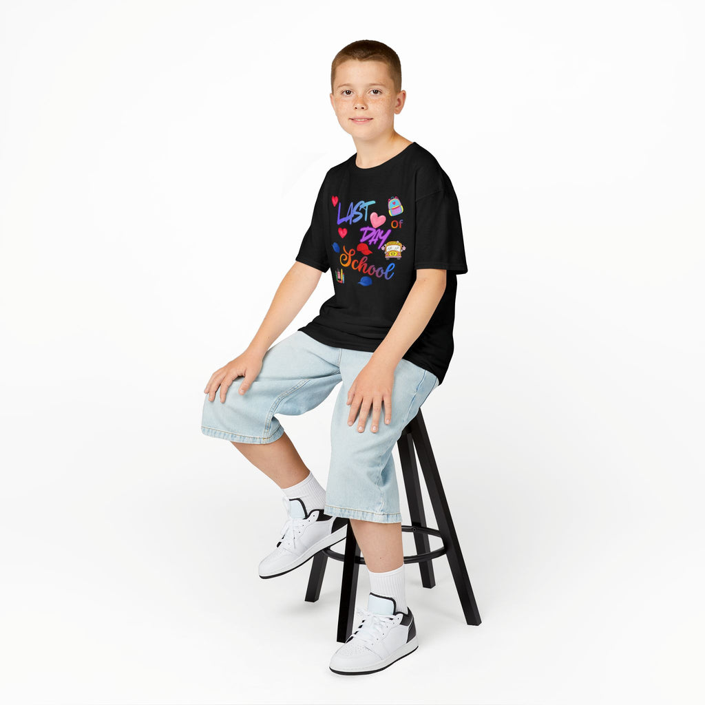 Kids "Last Day of School" T‑Shirt — Colorful End‑of‑School Celebration Tee