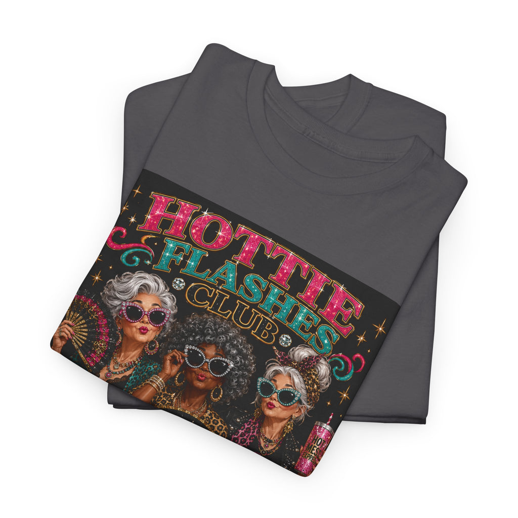 T-Shirt — “Hotter Than Flashers” Day of the Dead Rocker Tee (Fans Required)