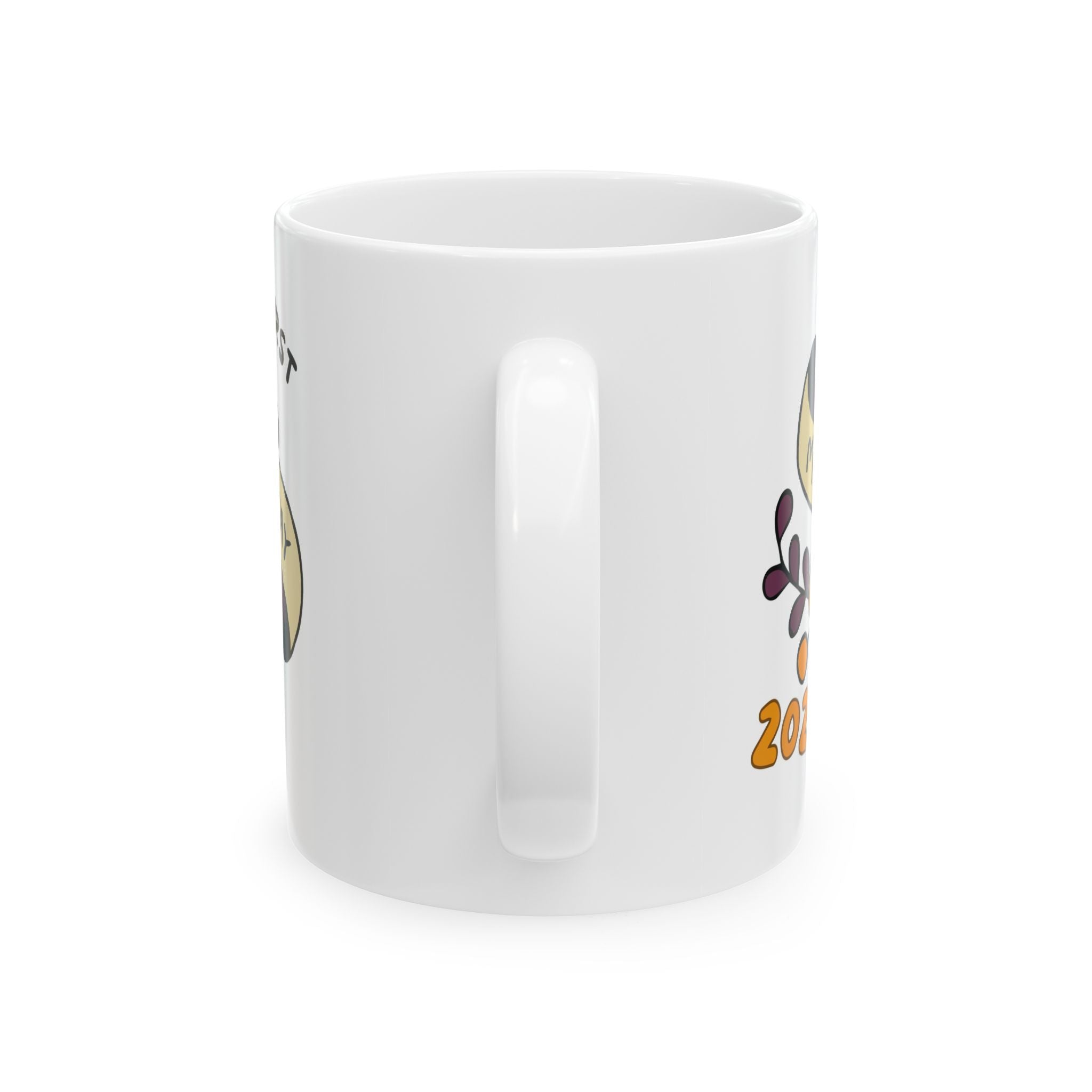 Mother's Day 2026 Ceramic Mug — "Happy First Mother's Day" Floral 11oz/15oz