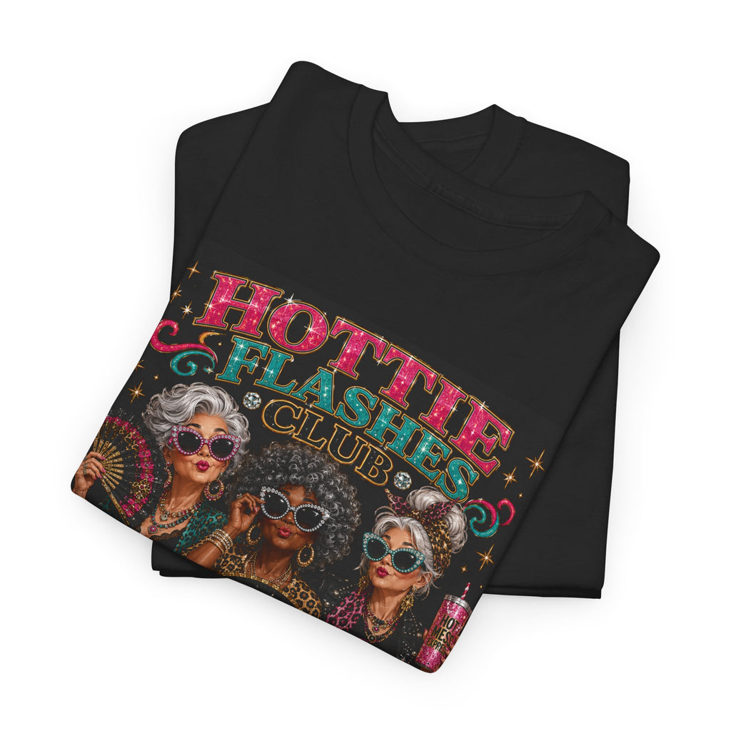 T-Shirt — “Hotter Than Flashers” Day of the Dead Rocker Tee (Fans Required)