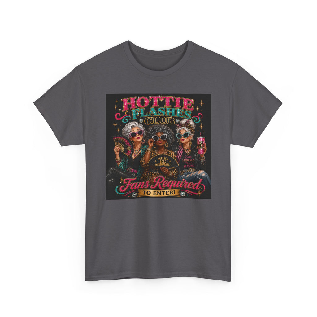 T-Shirt — “Hotter Than Flashers” Day of the Dead Rocker Tee (Fans Required)