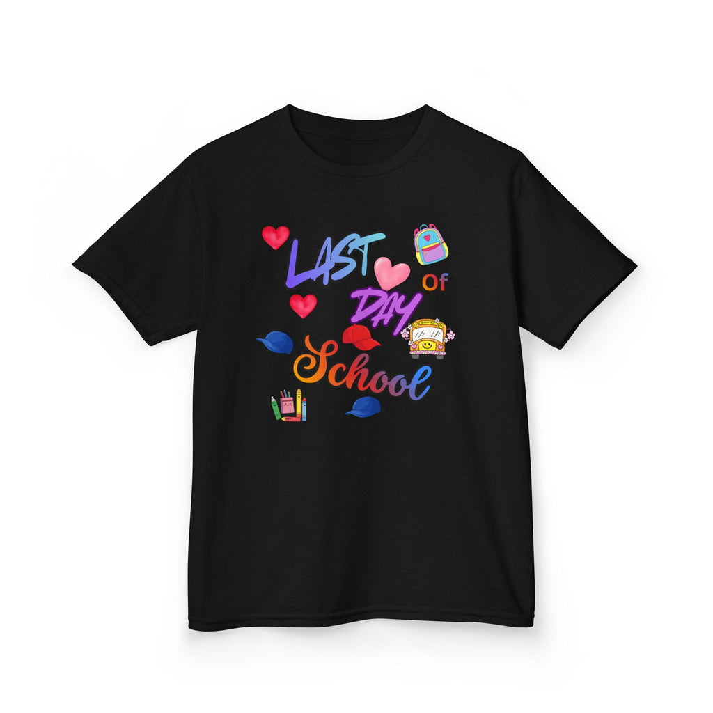 Kids "Last Day of School" T‑Shirt — Colorful End‑of‑School Celebration Tee