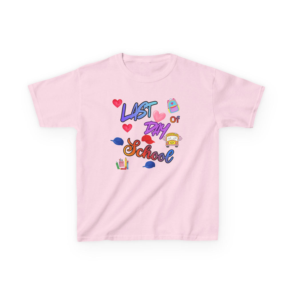 Kids "Last Day of School" T‑Shirt — Colorful End‑of‑School Celebration Tee