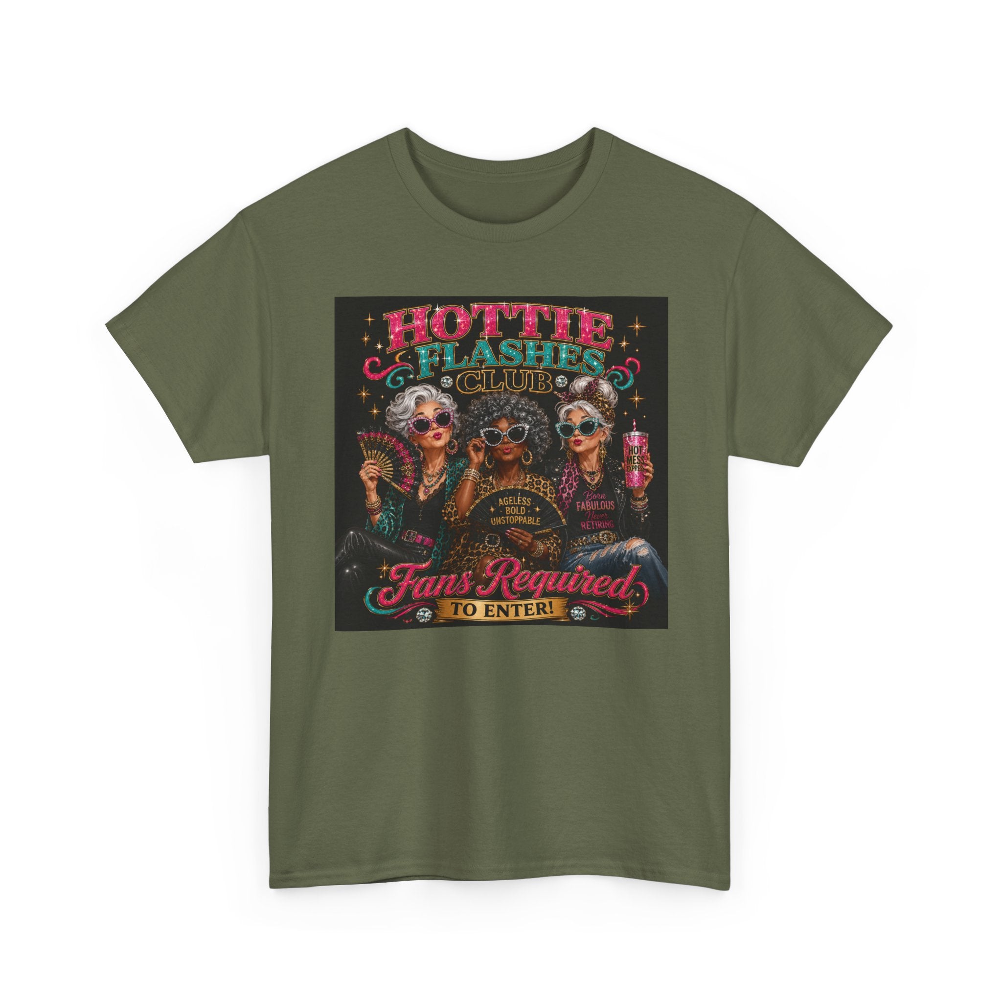 T-Shirt — “Hotter Than Flashers” Day of the Dead Rocker Tee (Fans Required)