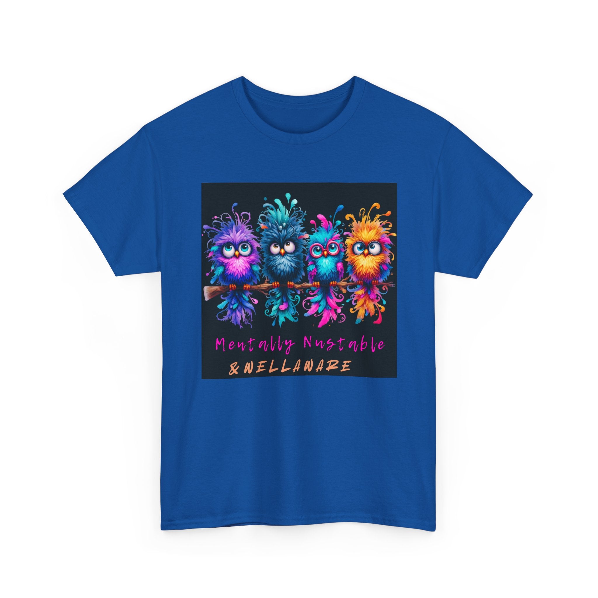 Mentally Unstable Skelliwaze Tee — Colorful Cute Monster Graphic T-Shirt