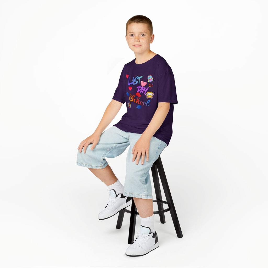 Kids "Last Day of School" T‑Shirt — Colorful End‑of‑School Celebration Tee
