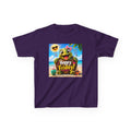 Happy Friday Kids Tee — Cute Frog Beach Graphic Shirt