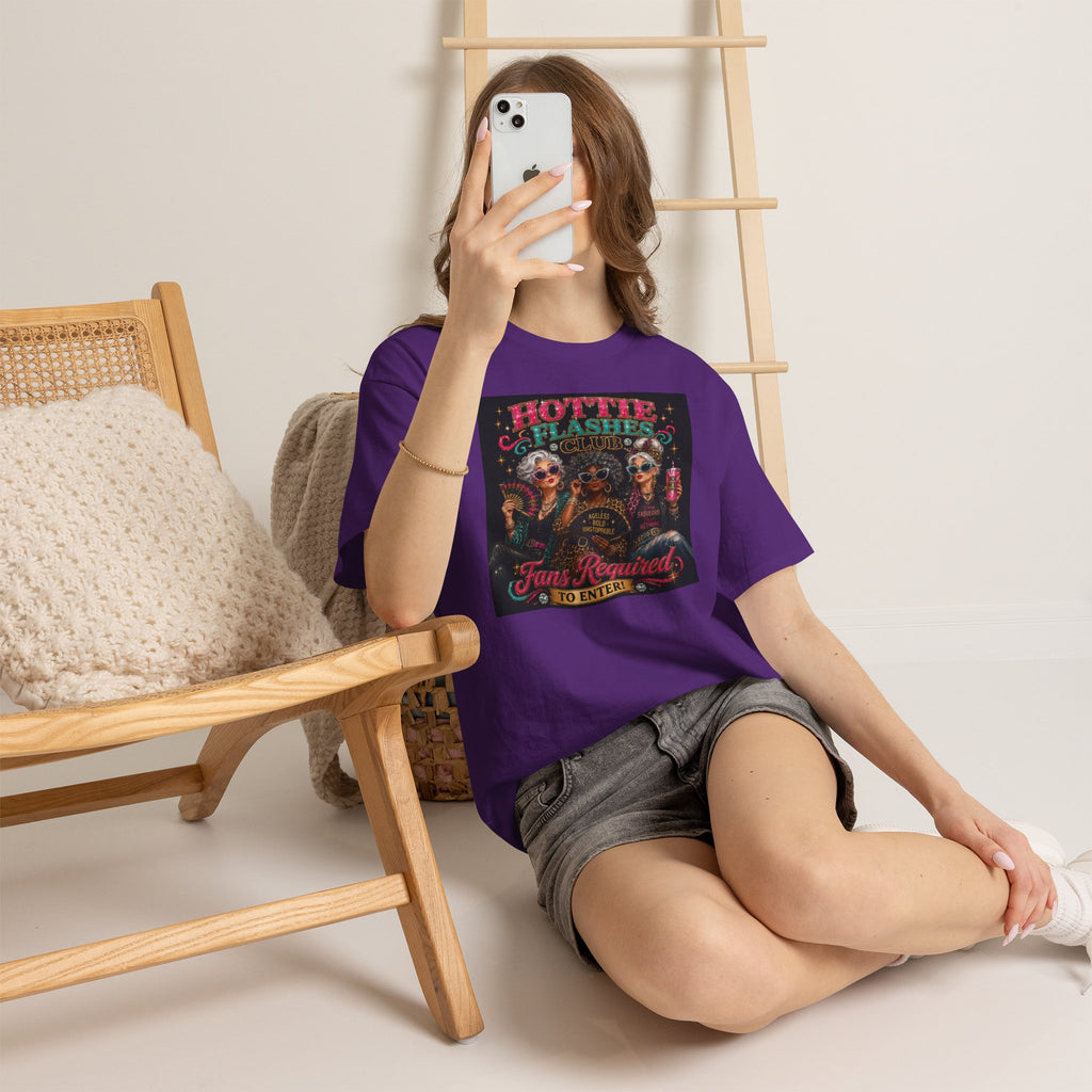 T-Shirt — “Hotter Than Flashers” Day of the Dead Rocker Tee (Fans Required)