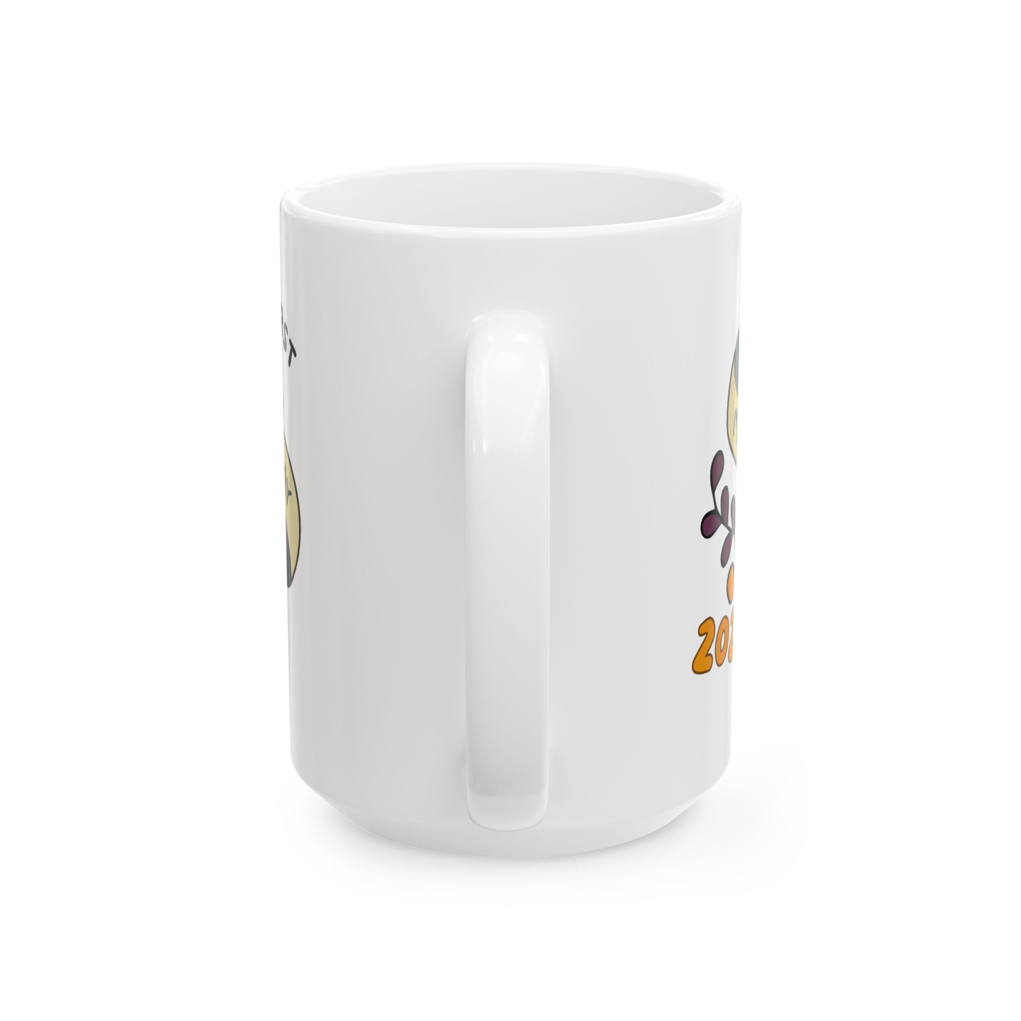 Mother's Day 2026 Ceramic Mug — "Happy First Mother's Day" Floral 11oz/15oz