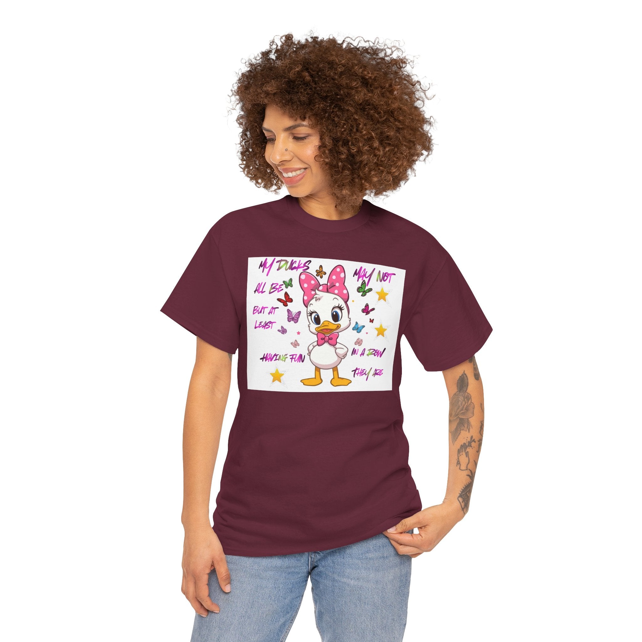 Cute Duckling Graphic Tee — "All I Need Is Love" Kids/Youth Shirt
