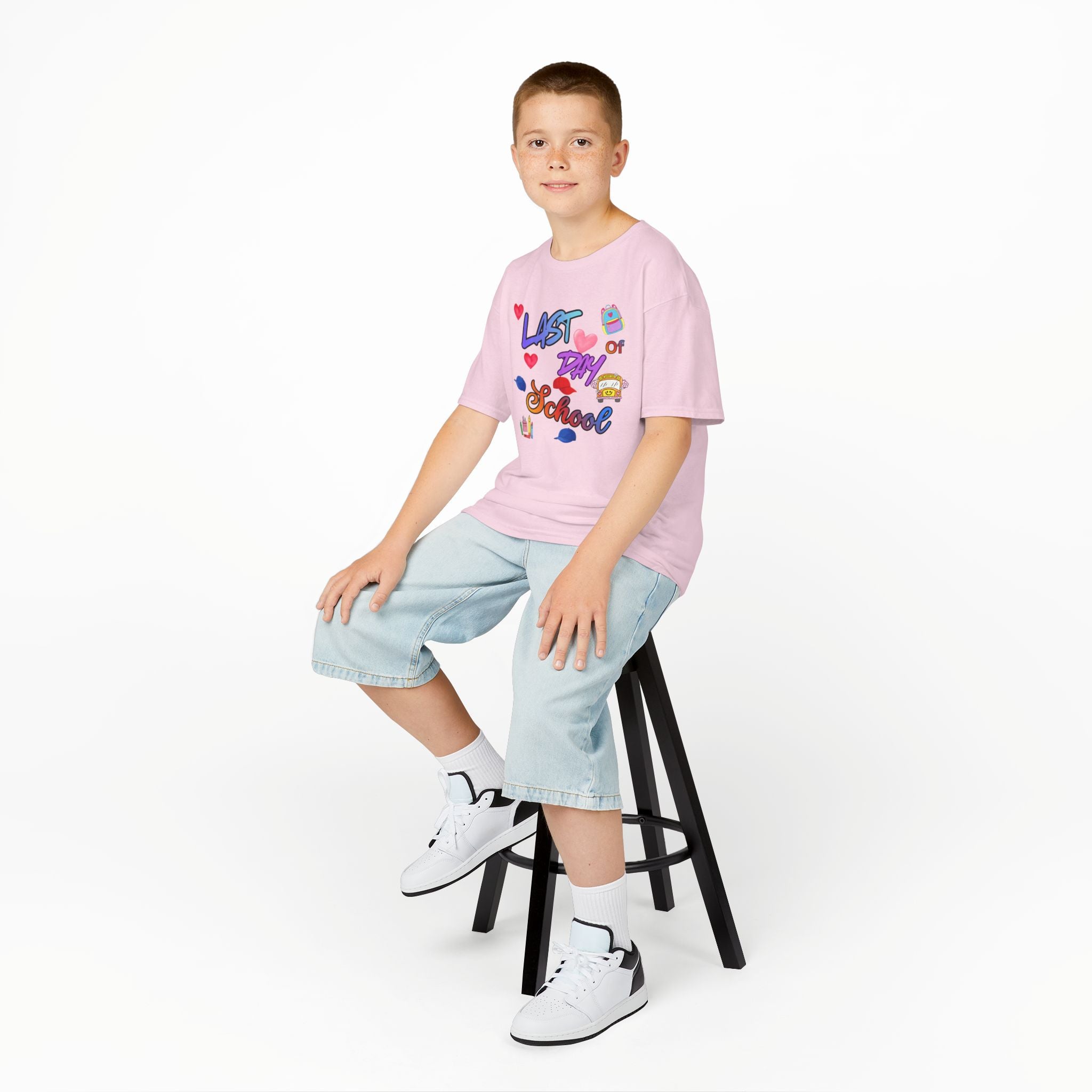 Kids "Last Day of School" T‑Shirt — Colorful End‑of‑School Celebration Tee