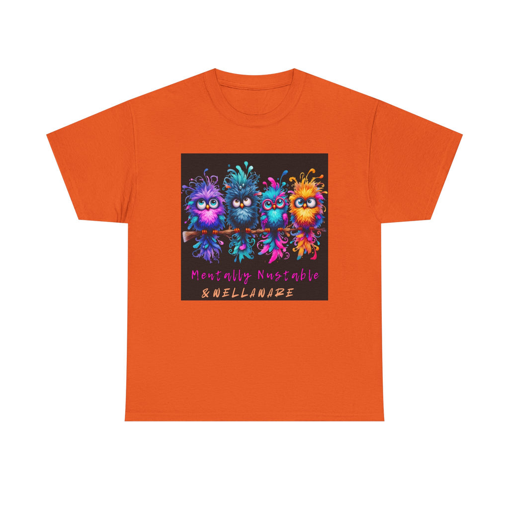 Mentally Unstable Skelliwaze Tee — Colorful Cute Monster Graphic T-Shirt