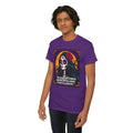 T-Shirt — Day of the Dead Sugar Skull Tee with Quote: "Not in jail, not in a mental hospital... I'd say it's a good day."