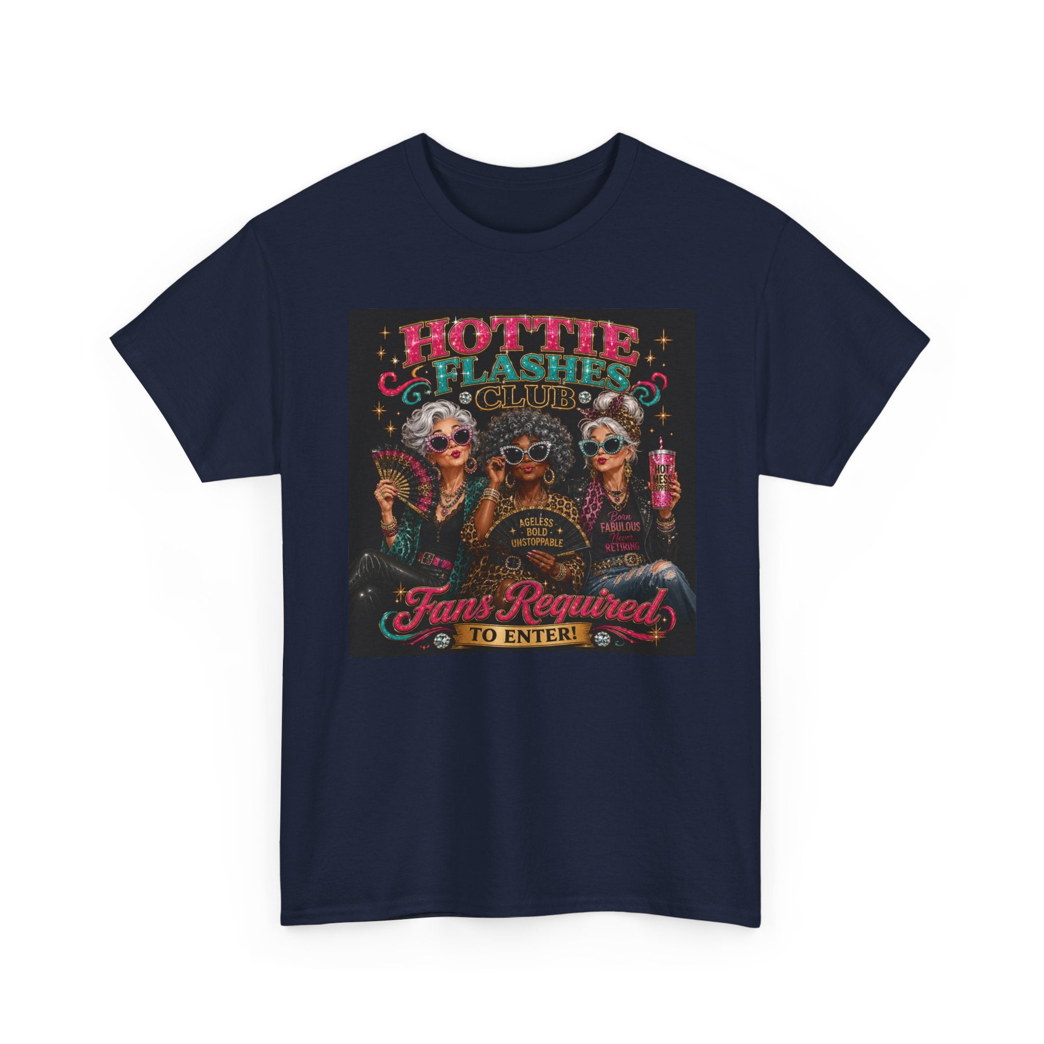 T-Shirt — “Hotter Than Flashers” Day of the Dead Rocker Tee (Fans Required)