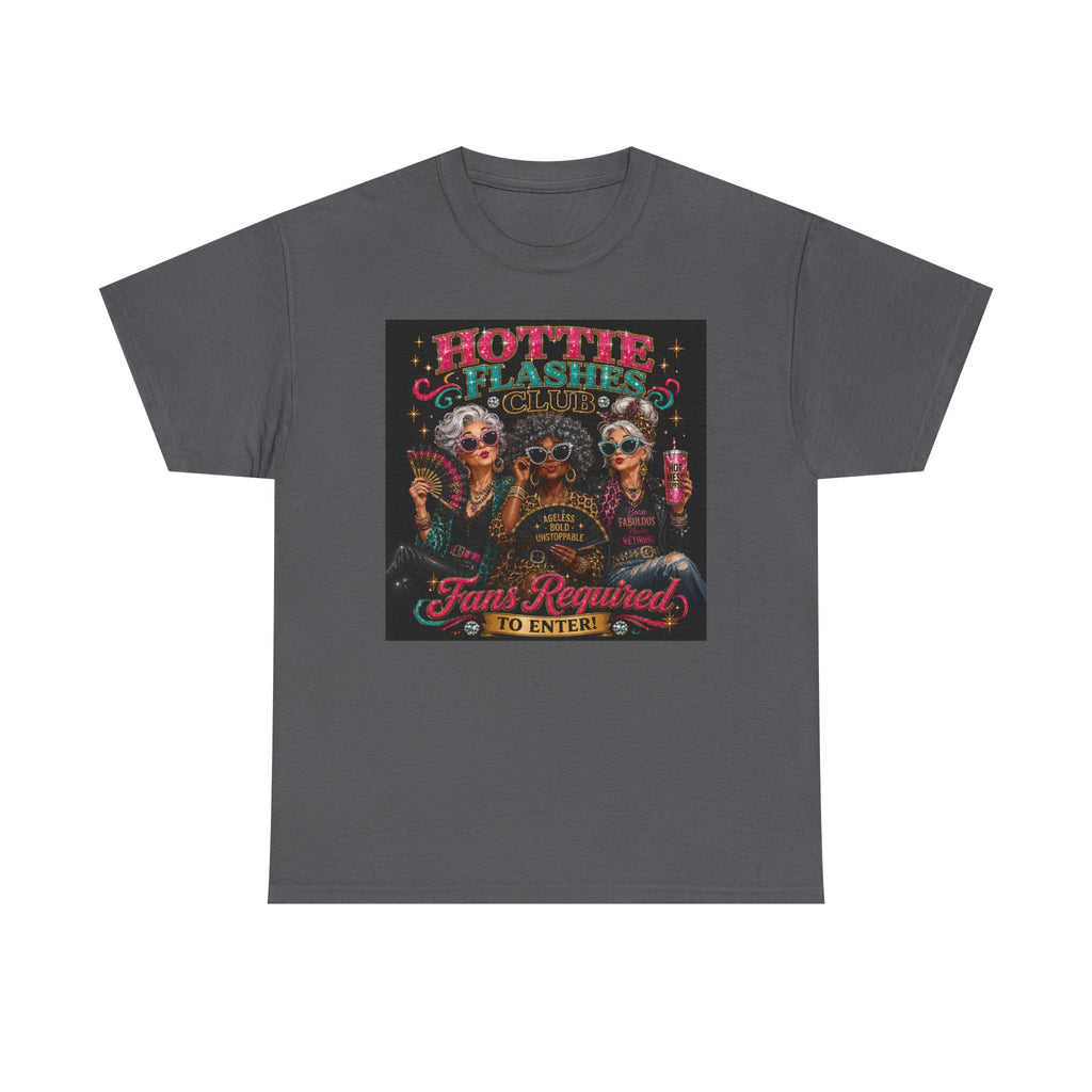 T-Shirt — “Hotter Than Flashers” Day of the Dead Rocker Tee (Fans Required)