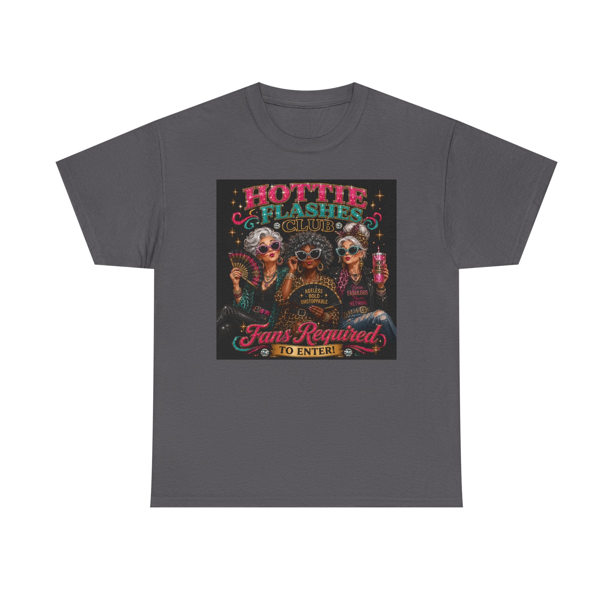 T-Shirt — “Hotter Than Flashers” Day of the Dead Rocker Tee (Fans Required)