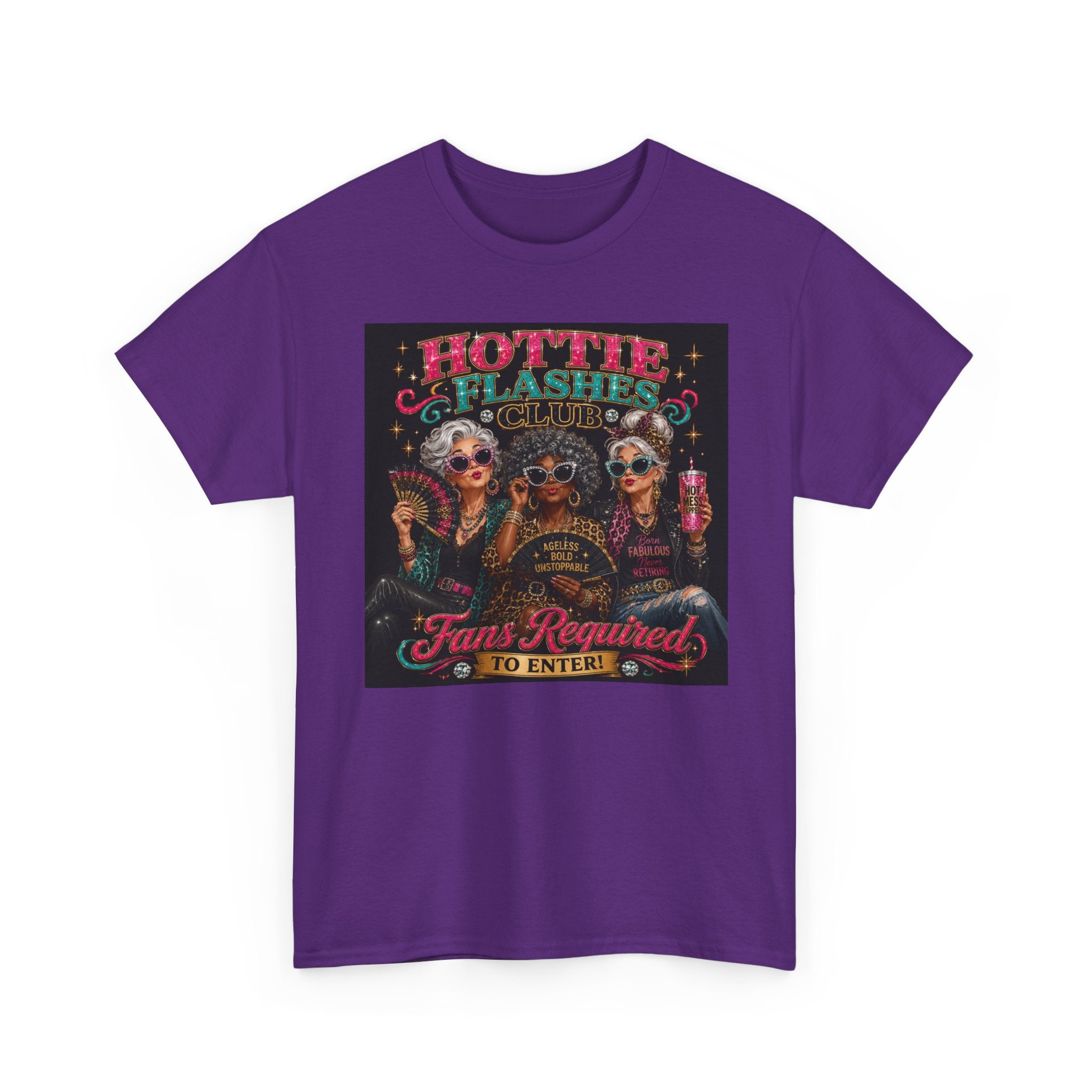 T-Shirt — “Hotter Than Flashers” Day of the Dead Rocker Tee (Fans Required)