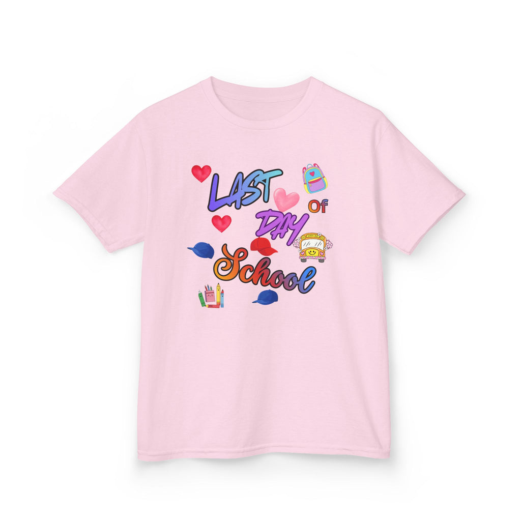 Kids "Last Day of School" T‑Shirt — Colorful End‑of‑School Celebration Tee