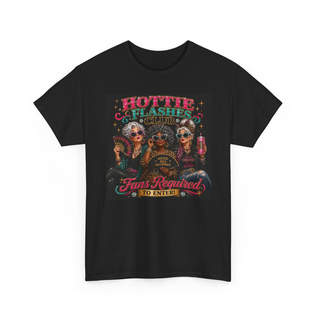 T-Shirt — “Hotter Than Flashers” Day of the Dead Rocker Tee (Fans Required)
