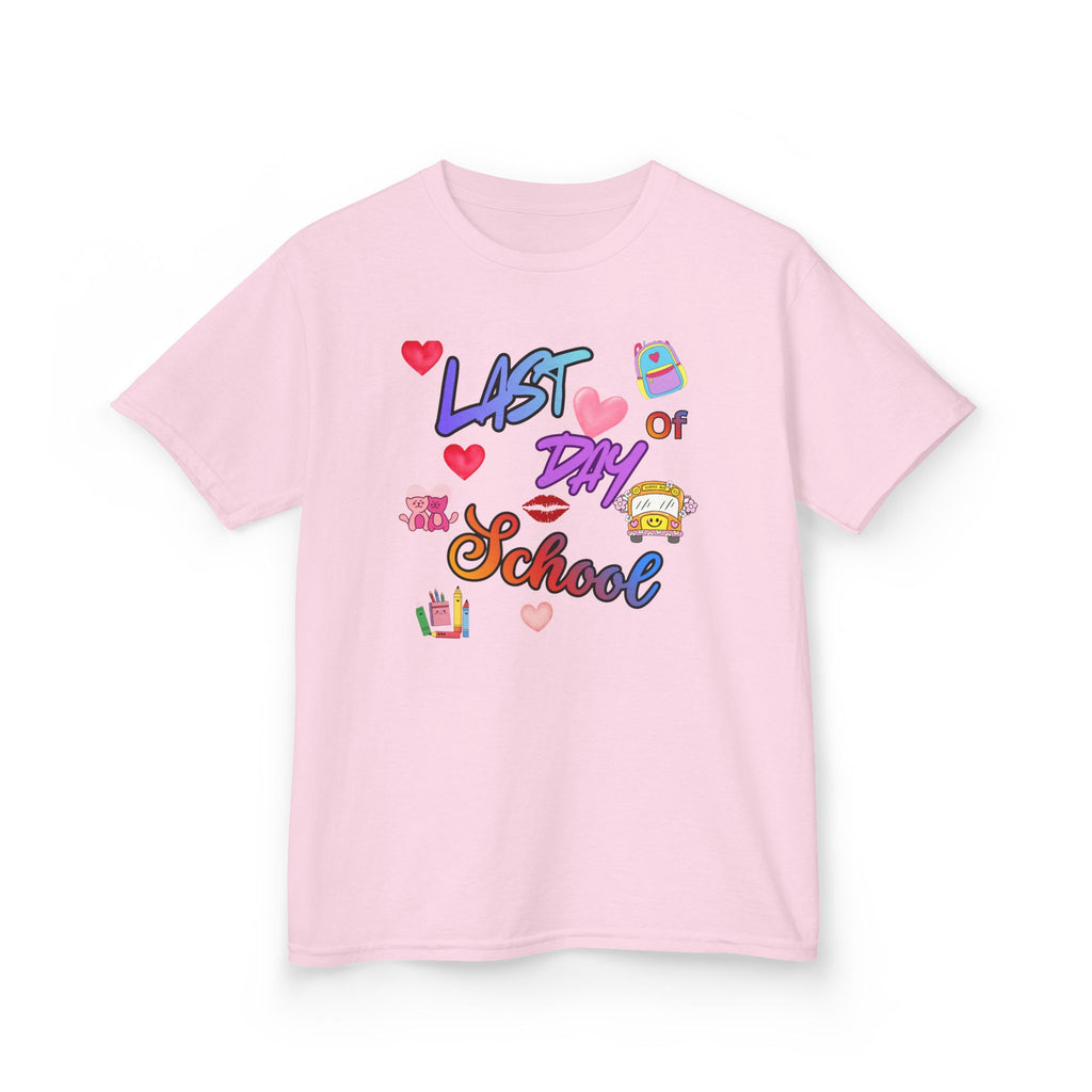 Kids "Last Day of School" T-Shirt — Colorful End-of-Year Tee for Boys & Girls