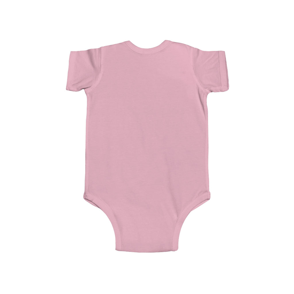 Cute Watercolor Cow Baby Bodysuit — "Moo I’m a Girl" Infant Onesie