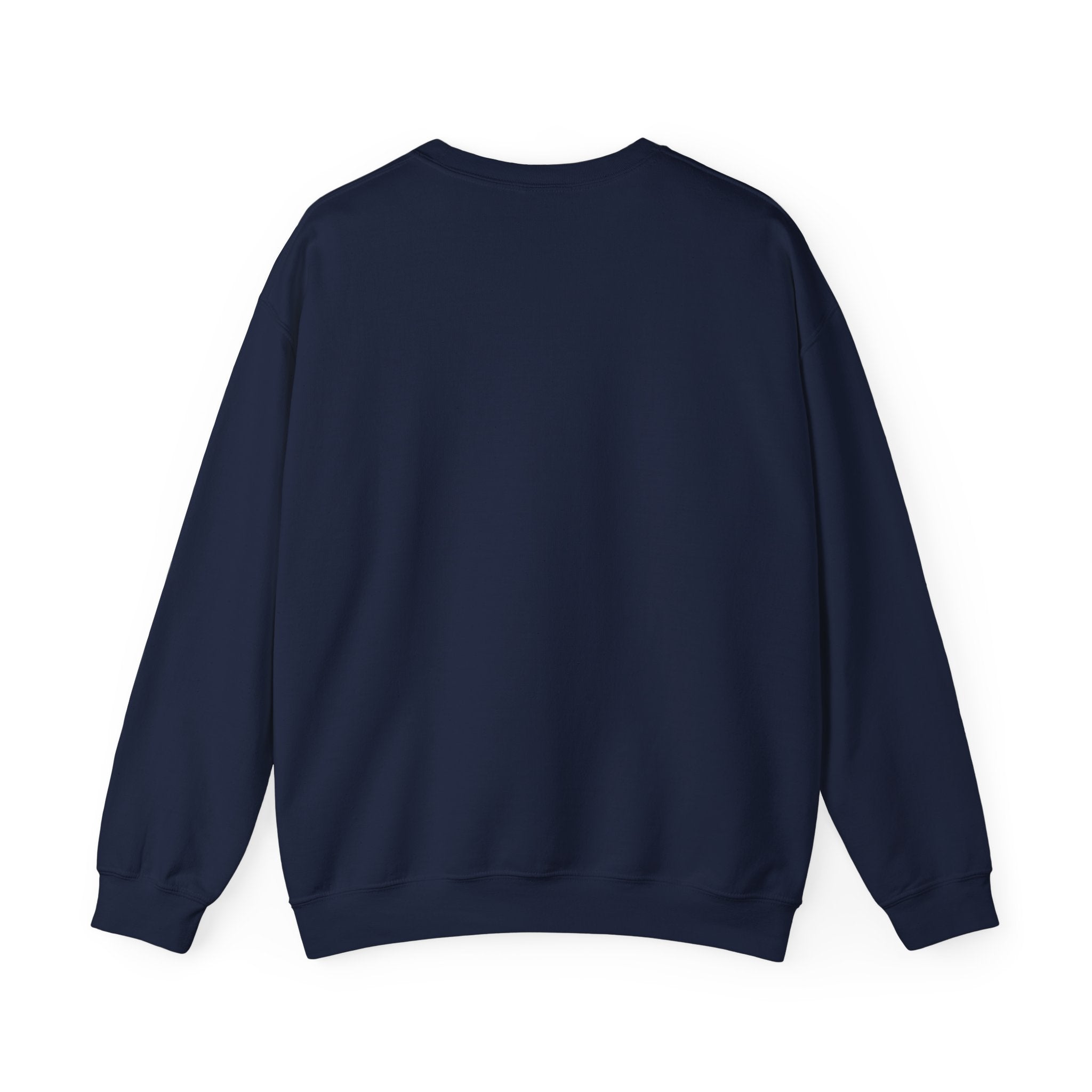Crewneck Sweatshirt — "It's Fine, I Have Coffee" Cute Sleepy Chick Coffee Sweatshirt
