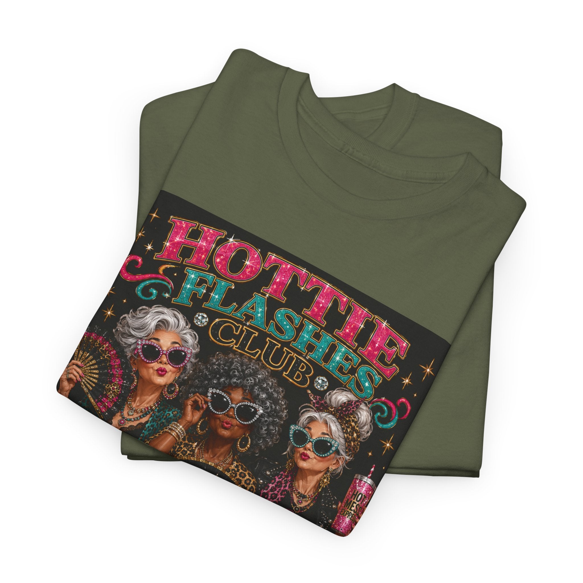 T-Shirt — “Hotter Than Flashers” Day of the Dead Rocker Tee (Fans Required)