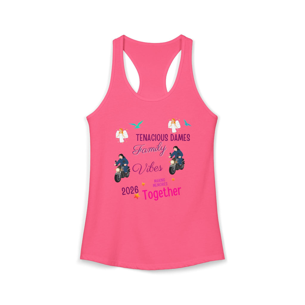 Women's Ideal Racerback Tank  family vibe